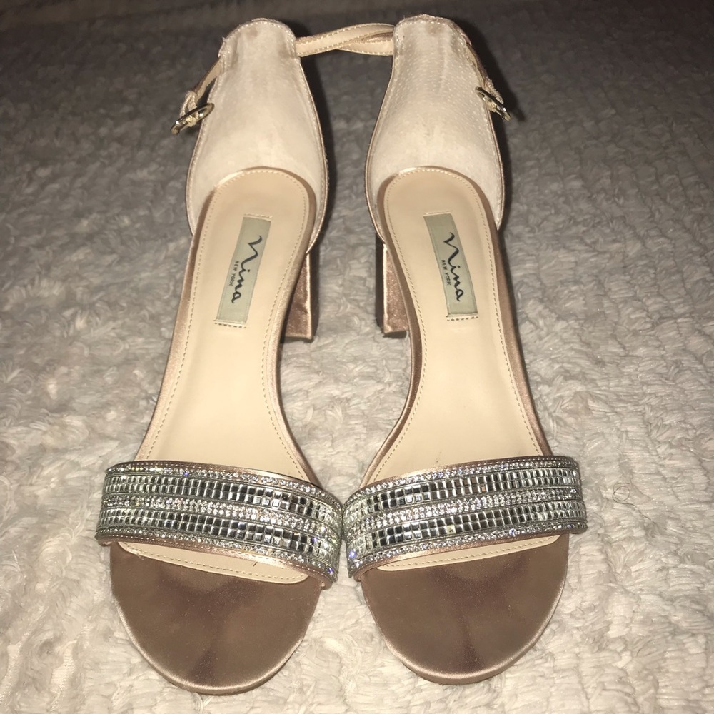 Rose gold 2inch heel